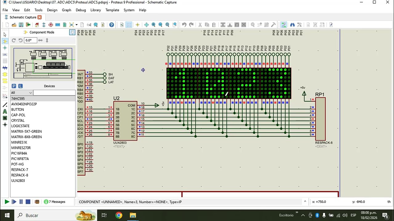 PIC16 lectura analógica con 10-Bit de resolución