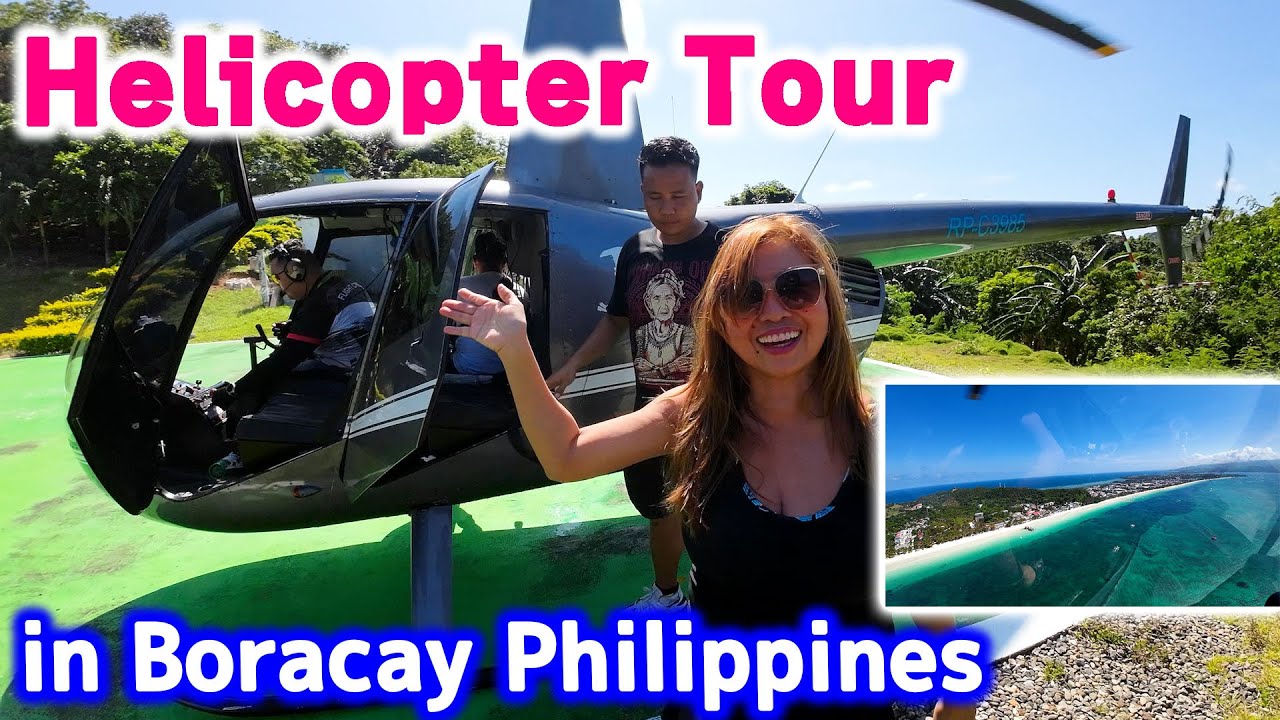 [050] 🚁Helicopter Tour in Boracay Philippines 🇵🇭