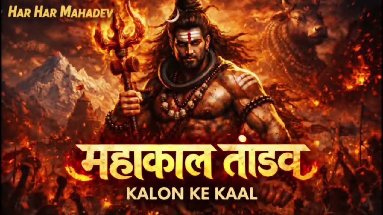 महाकाल तांडव 🔱 | Har Har Mahadev | Kalon Ke Kaal | Attitude Bhakti Song 2026