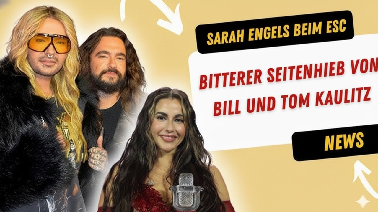 ESC-Drama: Bill und Tom Kaulitz mit Seitenhieb gegen Sarah Engels #sarahengels