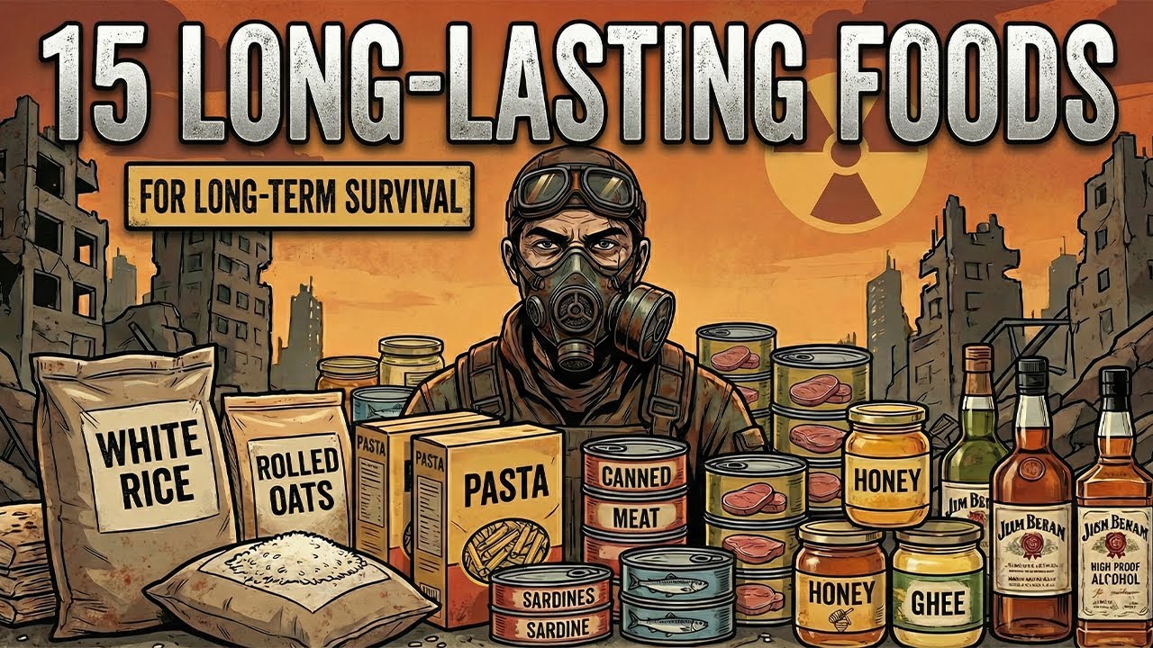 The Physics of Starvation: 15 Foods That Last 30+ Years