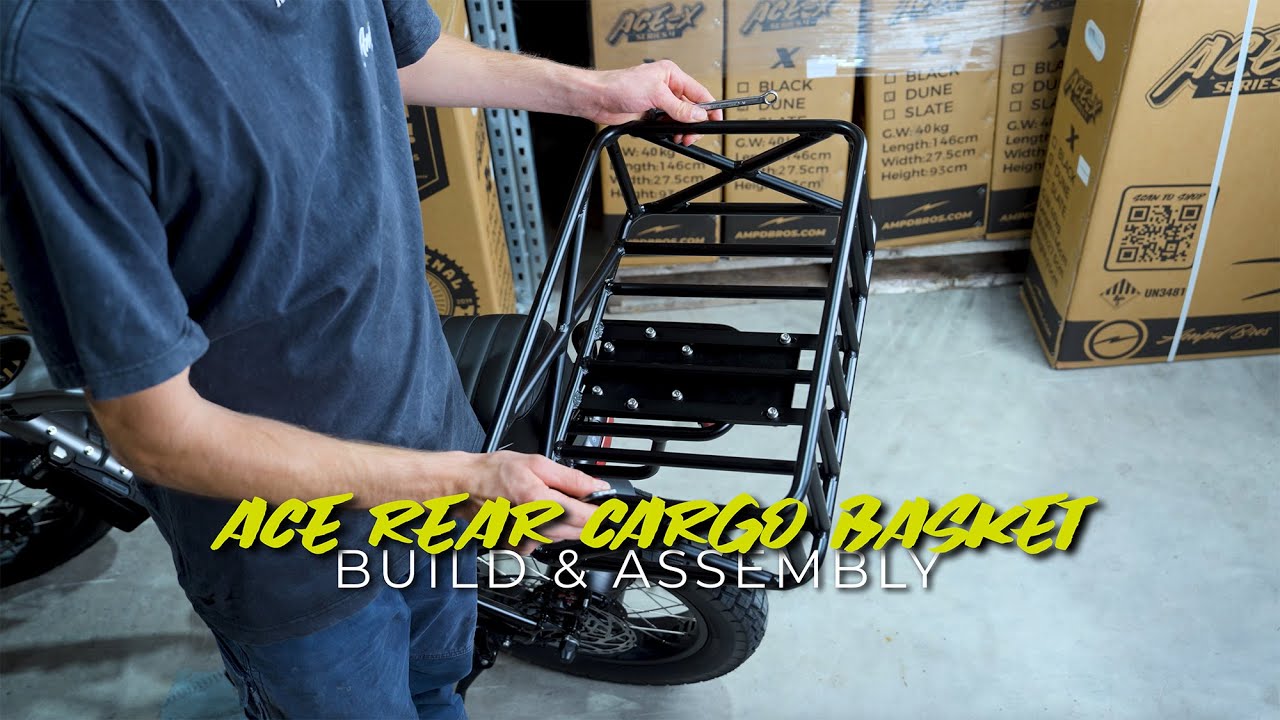 ACE Rear Cargo Basket For ACE Models - Ampd Bros