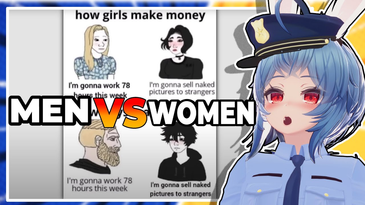 Men Really Joke Like THIS? - Men Vs Women Memes - Vtuber Reacts