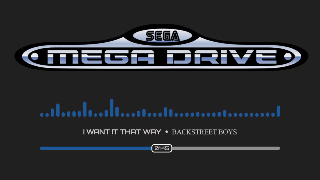 Backstreet Boys - I Want It That Way Instrumental | SEGA Chiptune Remix