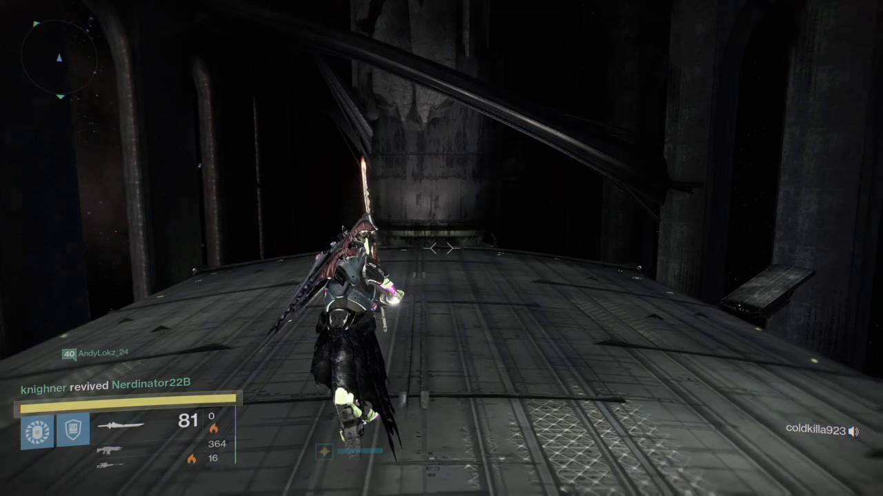 Titan Sword Skating - Jumping Puzzle 1 - Destiny Kings Fall Heroic