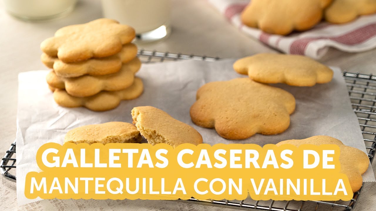 Galletas Caseras de Mantequilla con Vainilla | Kiwilim&oacute;n