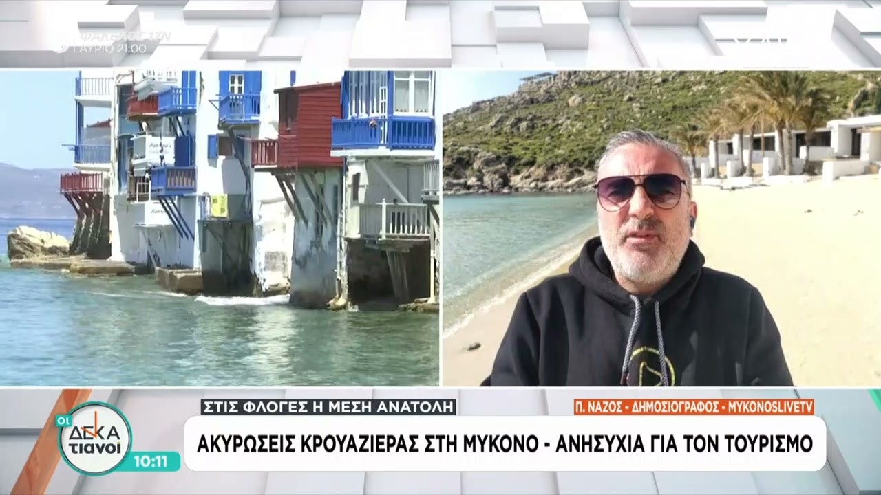 Μύκονος: Οι γεωπολιτικές εξελίξεις φέρνουν αβεβαιότητα και ανησυχία για τον τουρισμό