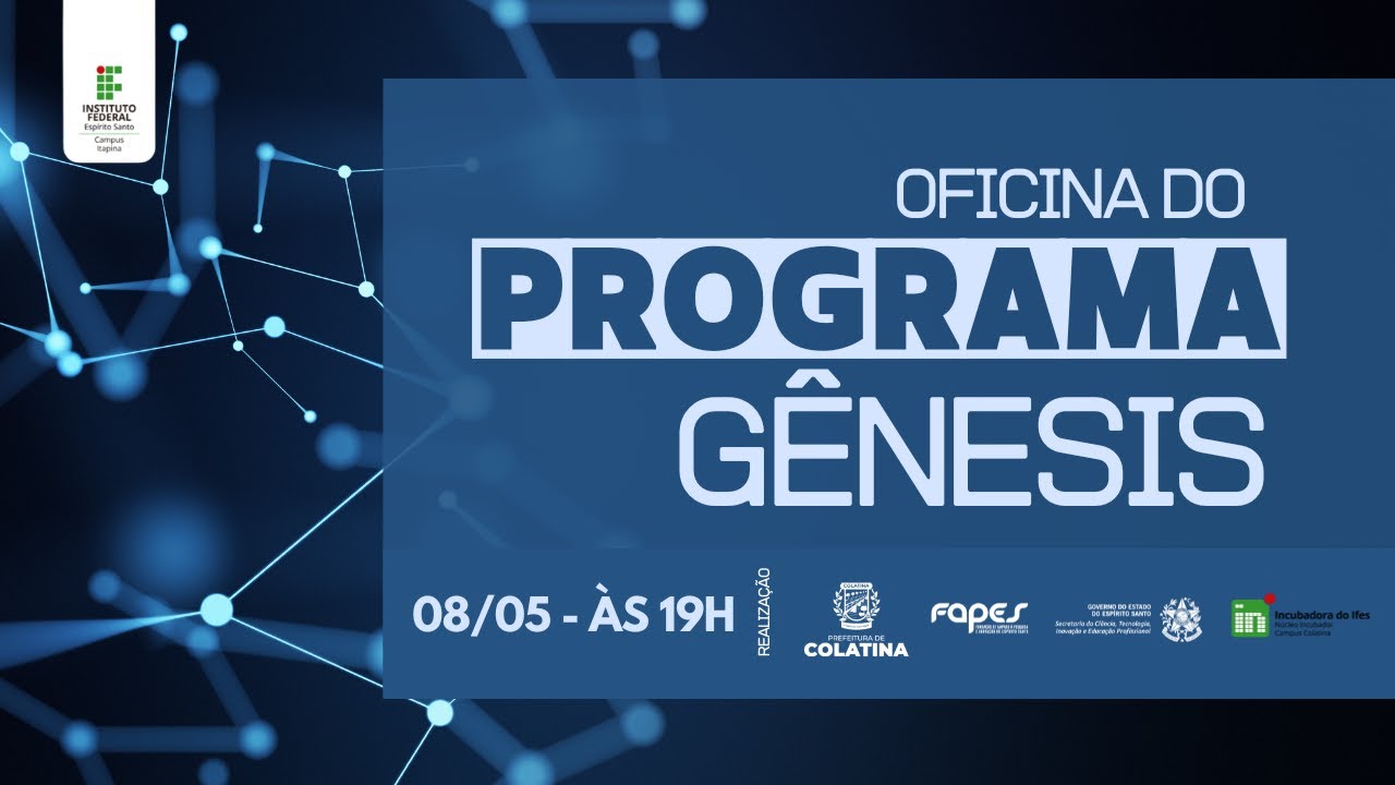 Oficina do Programa Gênesis