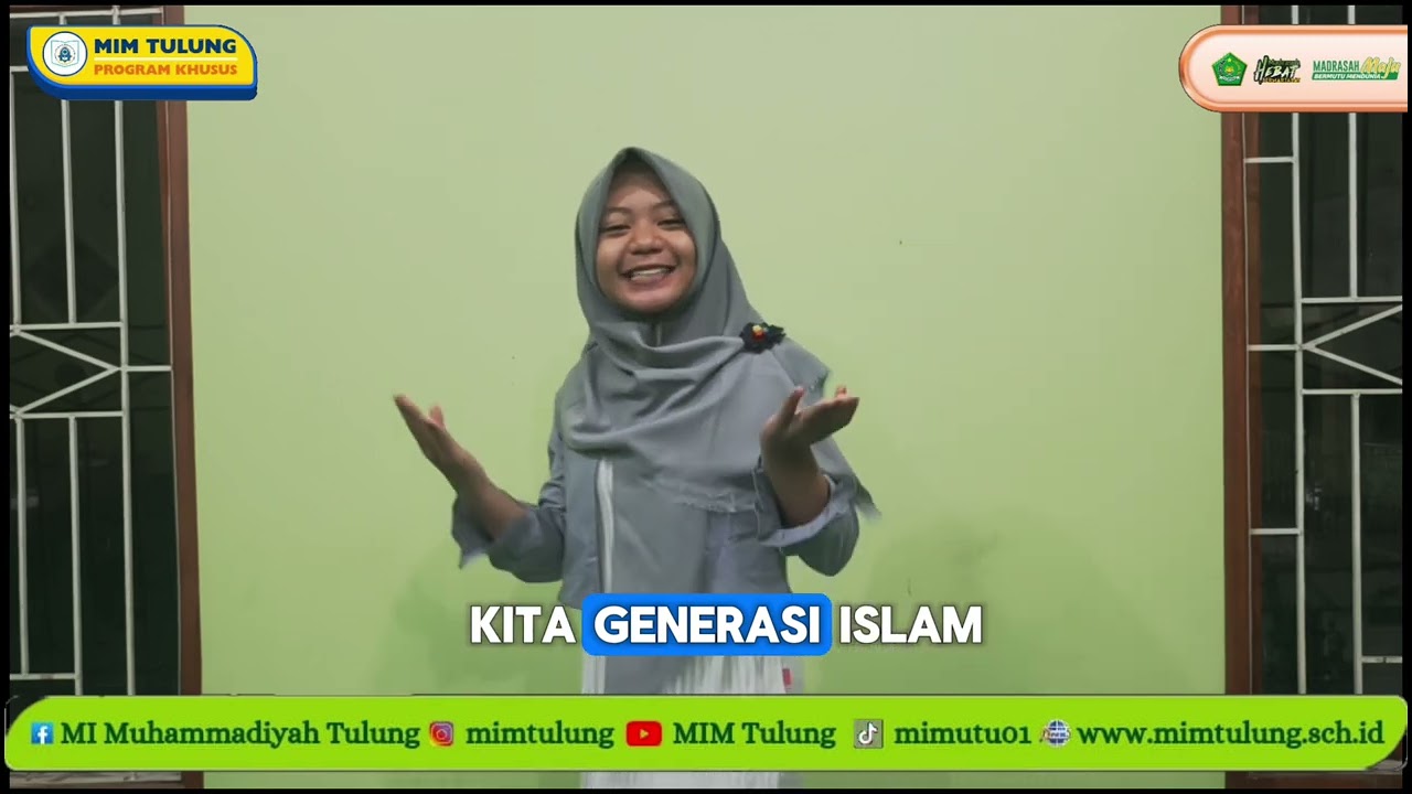 Khultum Ramadhan | Mencetak Generasi Berakhlakul Karimah - Alinka Ufaira kelas 6 Abu Bakar AsShiddiq