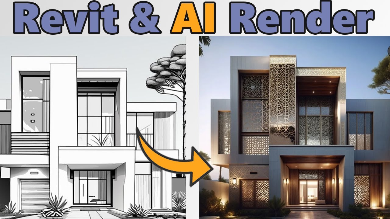 Revit's Got a Cool Upgrade with AI Rendering!