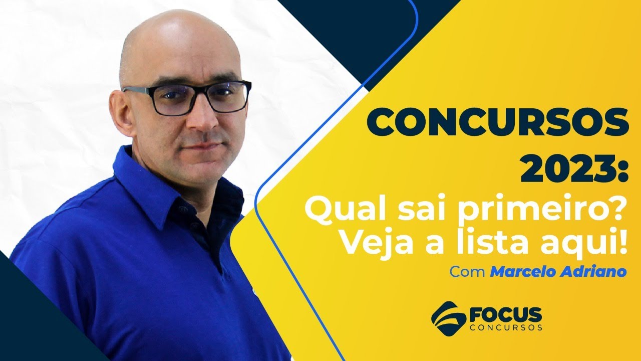 Concursos 2023: Qual sai primeiro? Veja a lista aqui!