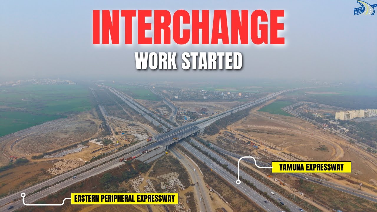 BIG UPDATE 📢 Yamuna Expressway & EPE Interchange | January 2026 | Good Progress🔥 #detoxtraveller