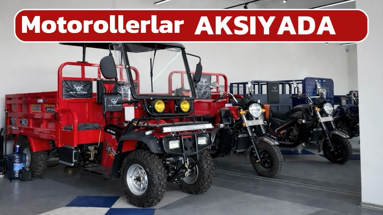 Motorollerlarga katta chegirma | Kvadratsikl