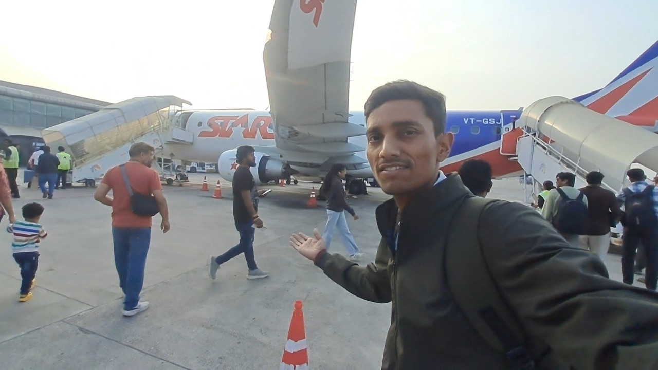 PUNE TO NANDED BY STAR AIR FLIGHT | पुणे ते नांदेड हवाई यात्रा |