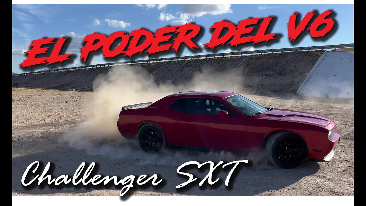 Dodge Challenger SXT ¿por qué un V6 y no un V8? | Reptal Rider ft @yosoyelodder