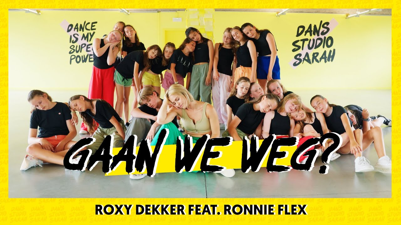 GAAN WE WEG? - ROXY DEKKER FEAT. RONNIE FLEX | Dance Video | Choreography | Easy Kids Dance