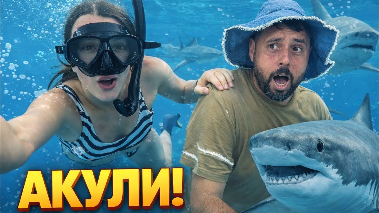 Плувахме с АКУЛИ | Малдивите 