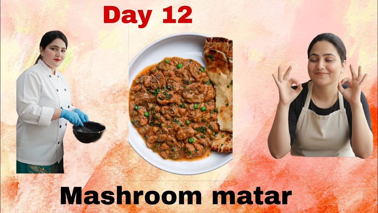 Mushroom Matar Banane Ka Aasan Tarika | Perfect Lunch & Dinner Recipe