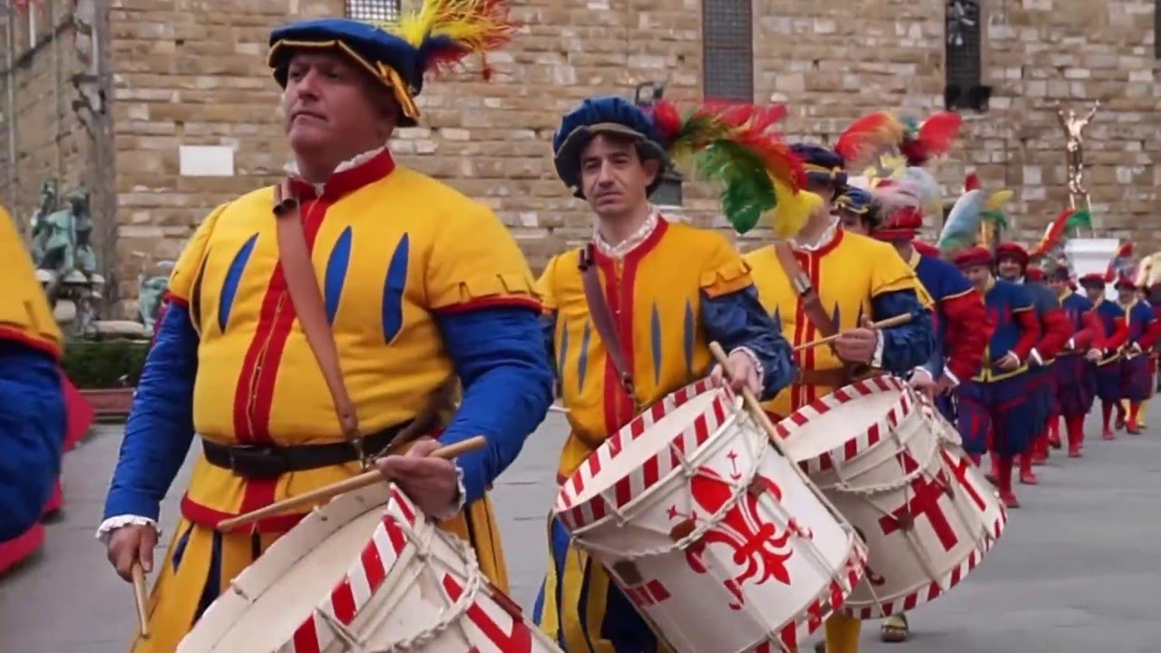 Musici del Corteo Storico della Repubblica Fiorentina - Inno alla Vittoria - Trofeo Marzocco 2016