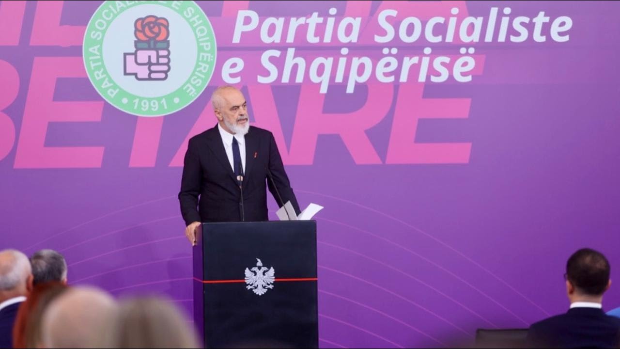 Edi Rama - 🇦🇱 Asambleja Komb&euml;tare e Partis&euml; Socialiste 🌹