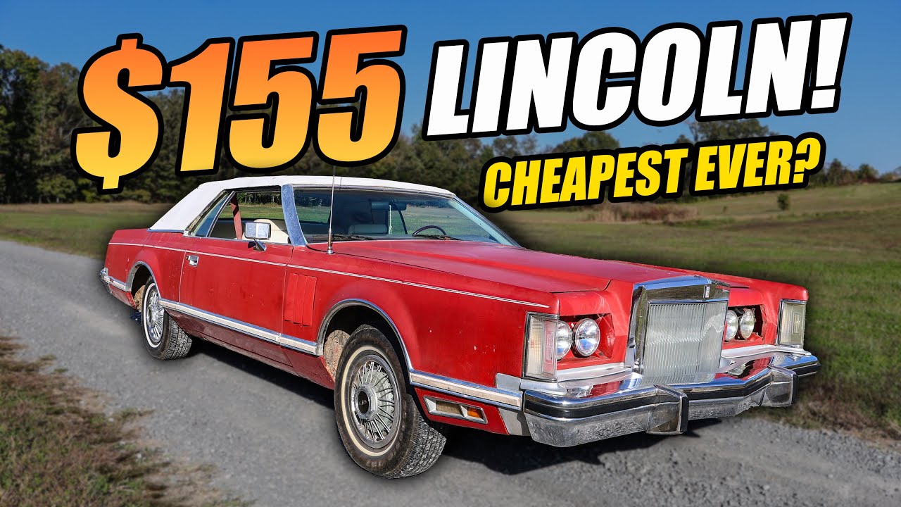 CHEAPEST Lincoln EVER! Will $155 Make It Run and Drive?