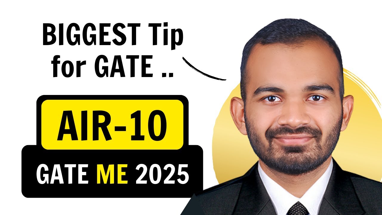 GATE 2025 Mechanical Topper shares Superb Strategy & Tips | Exergic FULL Video Course student