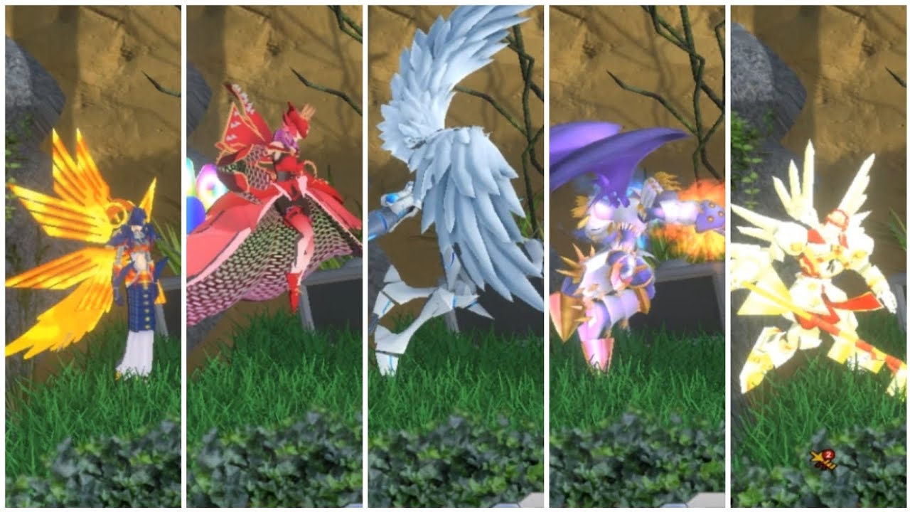 Digimon Rumble Arena HD Remake 0.25 - All Evolutions & Ultra Forms