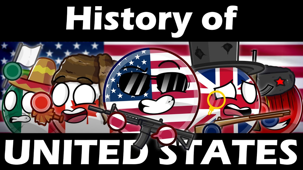 CountryBalls - History of UNITED STATES 🇺🇸