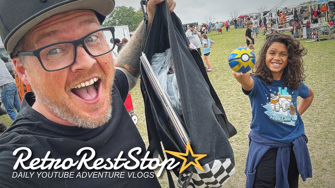 Thrifting Brown’s Junk In The Trunk Sale Flea Market In Oxford Florida | Retro Rest Stop
