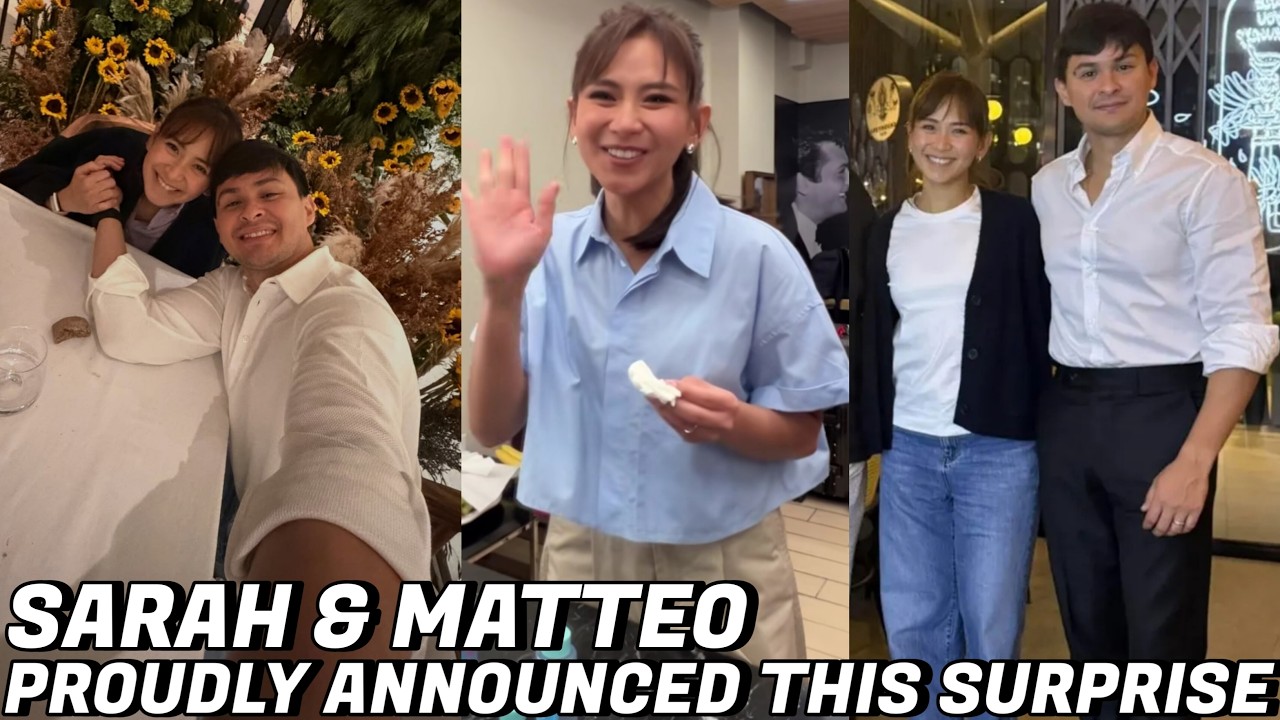 FINALLY! MATAPOS ANG 6 TAONG PAGHIHINTAY AT PAGSASAMA SARAH GERONIMO & MATTEO GUIDICELLI ANNIVERSARY