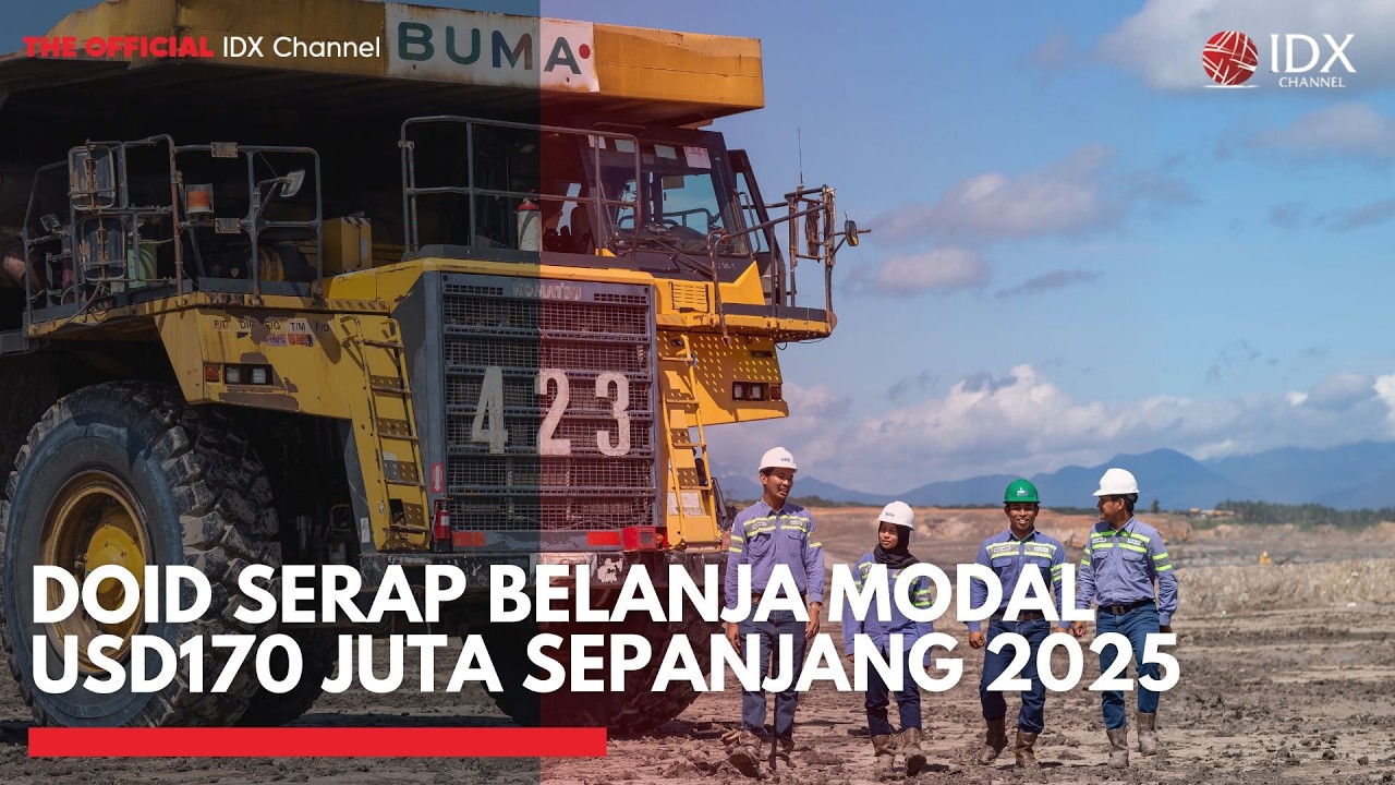 DOID Serap Belanja Modal USD170 Juta Sepanjang 2025 | MARKET BUZZ
