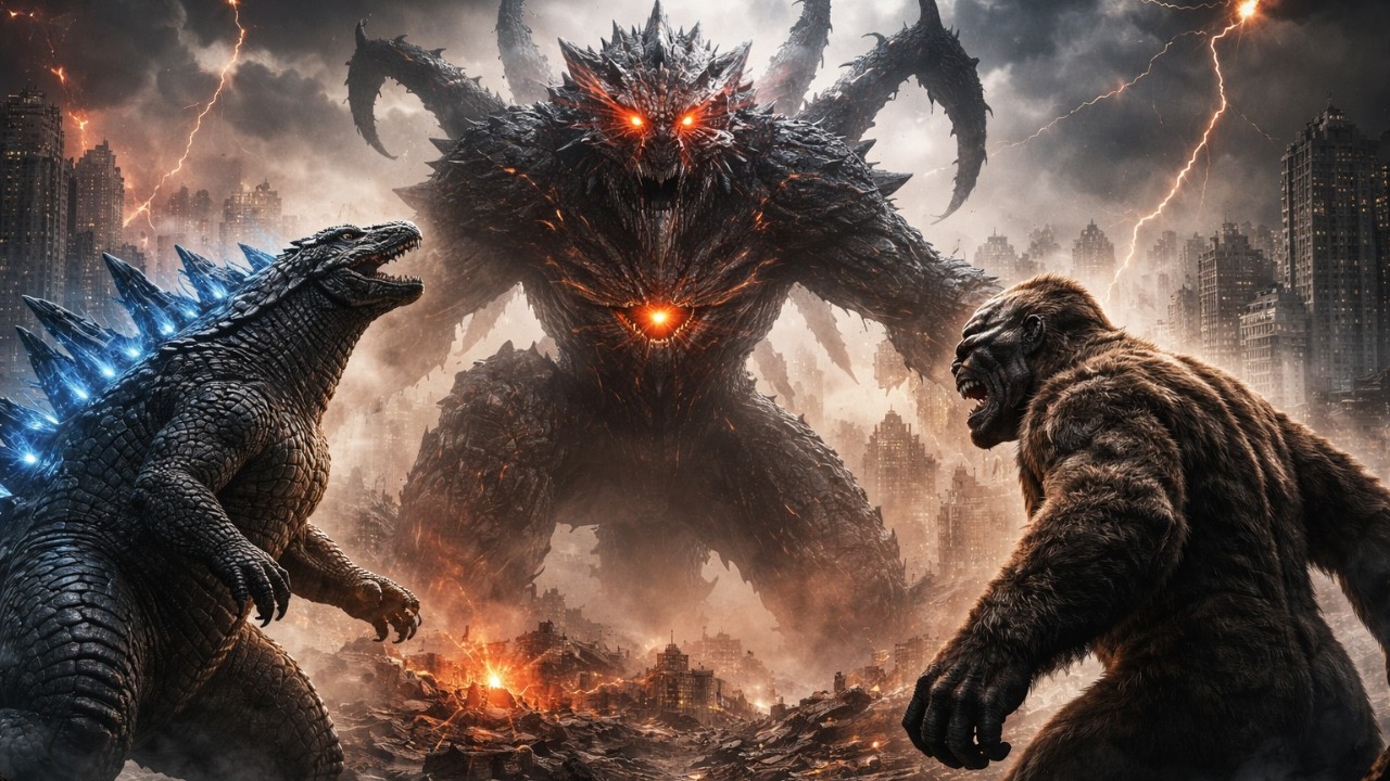 Godzilla & Kong hợp lực tiêu diệt Titan mới ll Cuộc chiến huyền thoại!