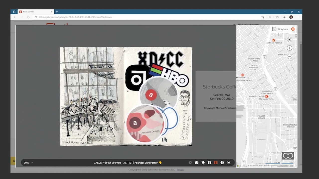 Galeryst - Generate 3D Interactive Art Galleries from Adobe Photoshop Lightroom Albums