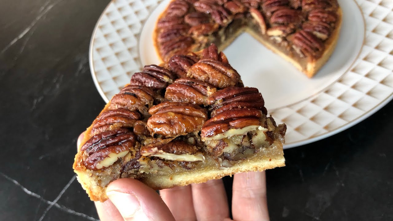 Recette de la tarte Pecan Pie / noix de pécan et sirop d’érable 😋
