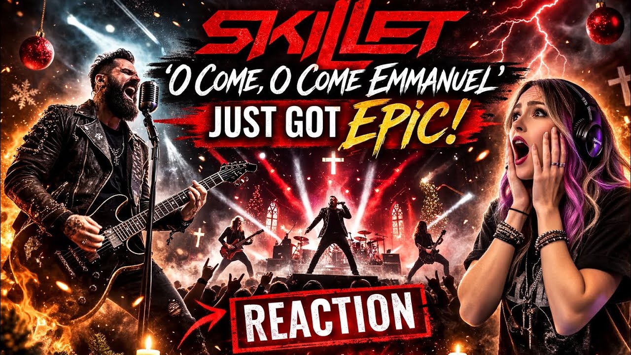 “Skillet’s Christmas Hymn Just Got Epic! ‘O Come, O Come Emmanuel’ Reaction”