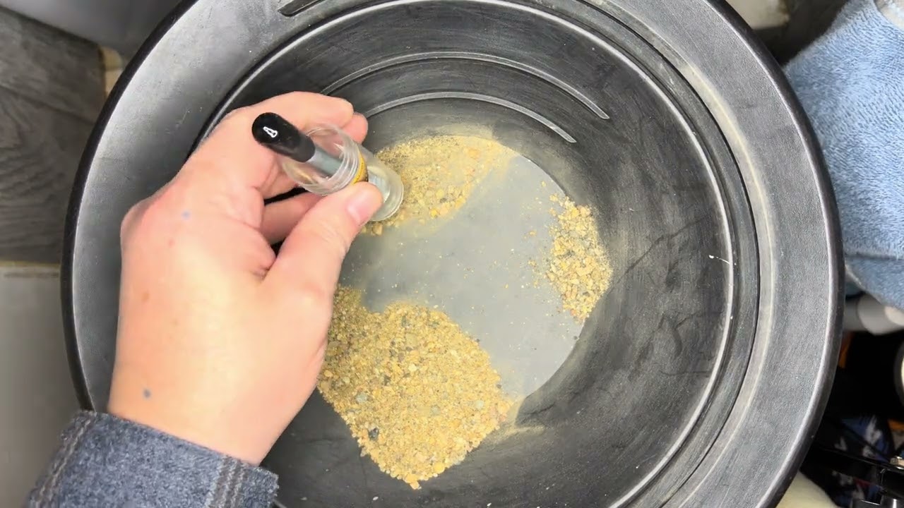 3 bags of Klesh GOLD RAW PAYDIRT 