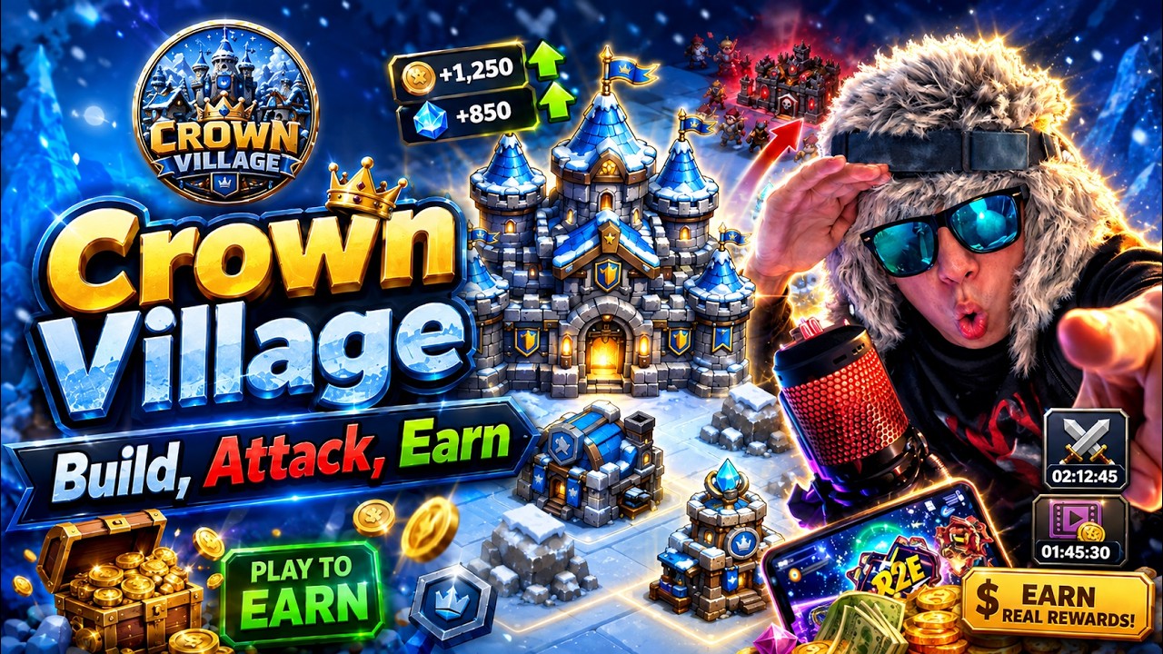 Bagong Play-to-Earn Game? Crown Village First Look!