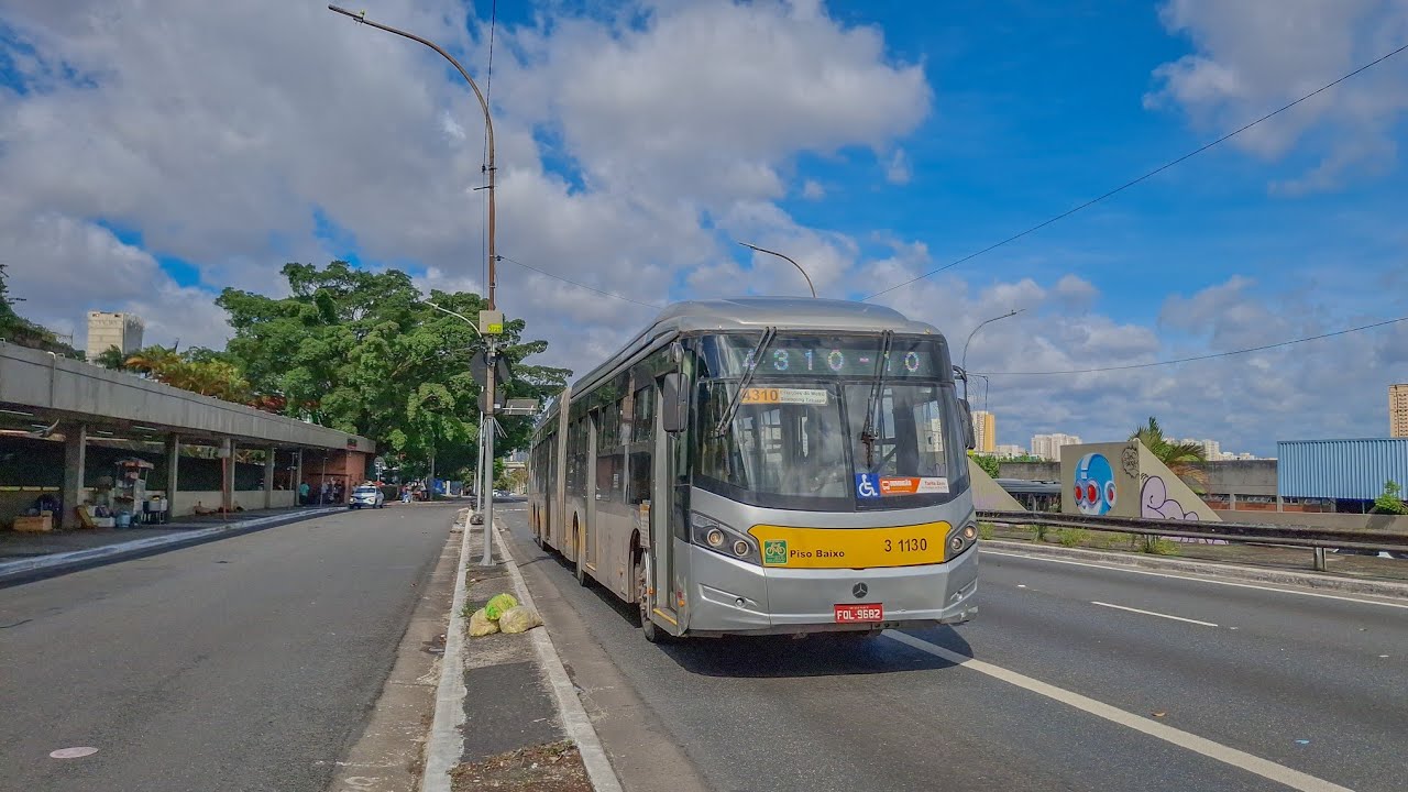 Metrô Penha Terminal Sul - Movimentação de Ônibus (Vídeo 3)