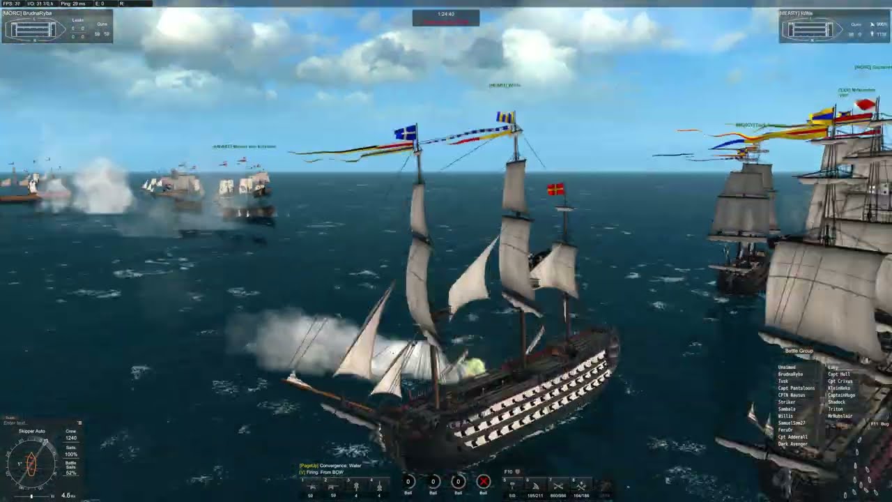 Naval Action -  Hunting Dutch Santisima Fleet