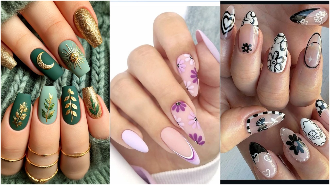 TRENDY 💯😱 NEW Nail Art ideas for Beginners/ Acrylic Nail arts designs #nailart #nails