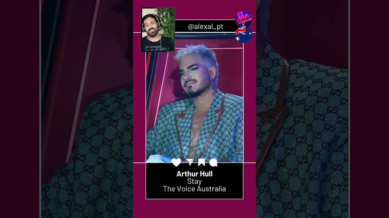 Arthur Hull Sings Rihanna's Stay | The Knockouts | The Voice Australia | SHORT REACTION 🎵😍