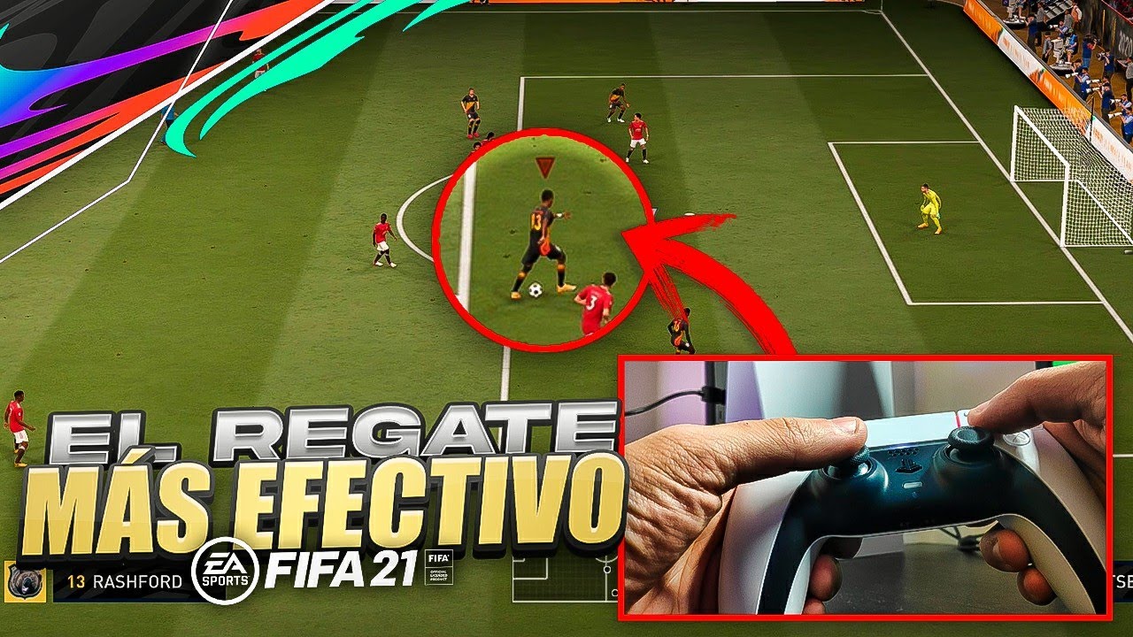 EL REGATE MAS F&Aacute;CIL Y EFECTIVO DE FIFA 21 !! TIENES QUE PROBARLO !!