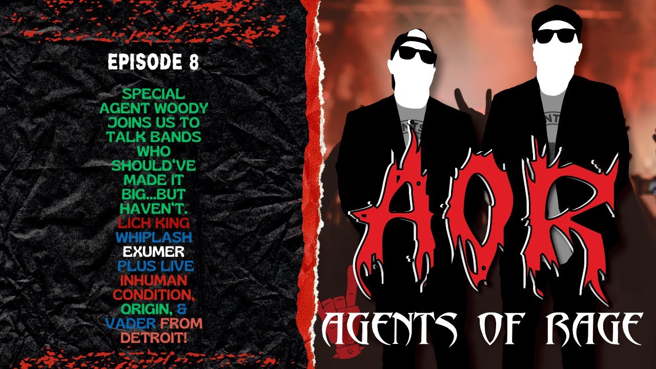 Agents Of Rage Heavy Metal Podcast - Episode 8