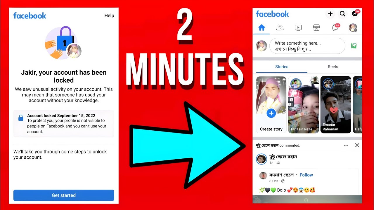 Your account has been locked facebook Problem Solve | Just 2 minutes with Liv proof | TechInr