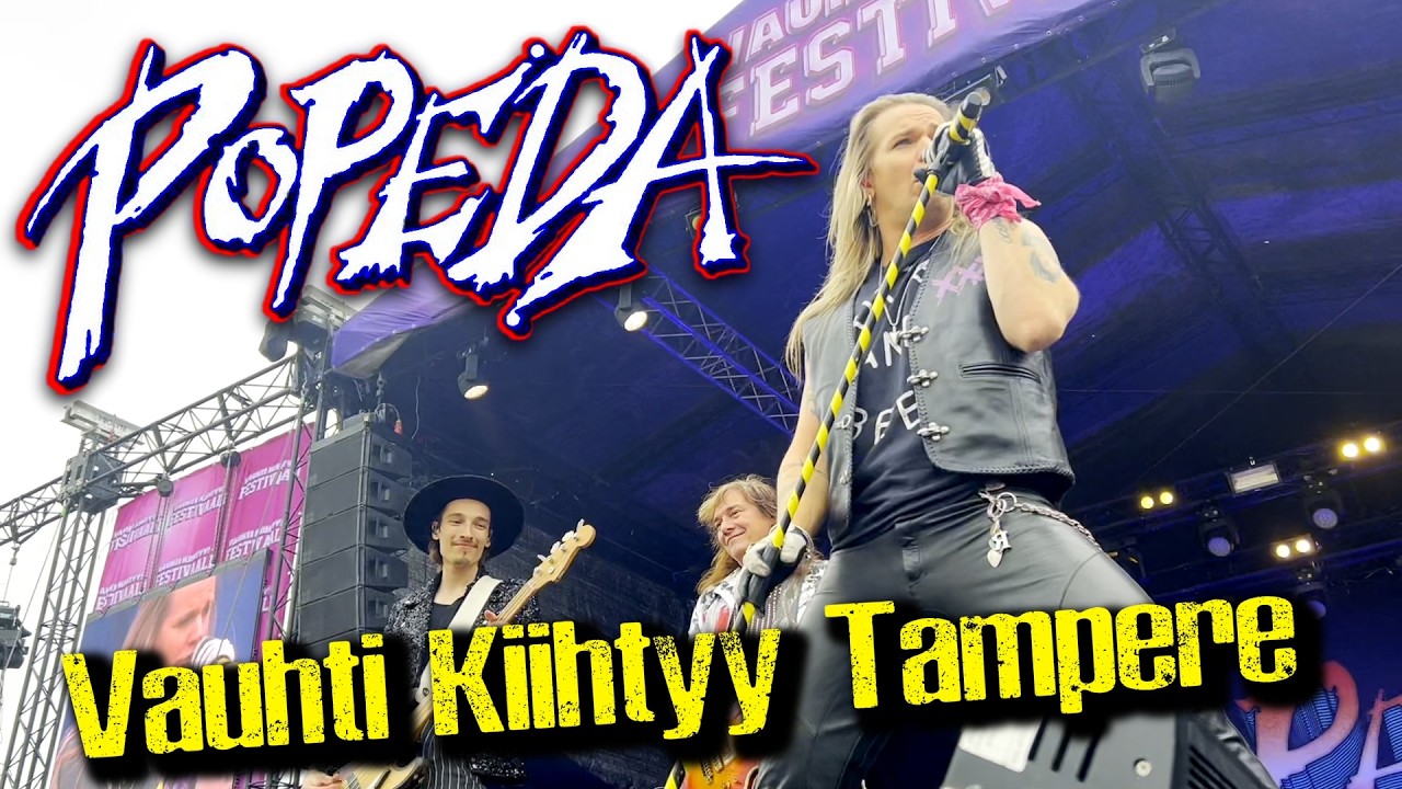 Popeda Vauhti Kiihtyy Tampere Koko Keikka! 30.8.2025