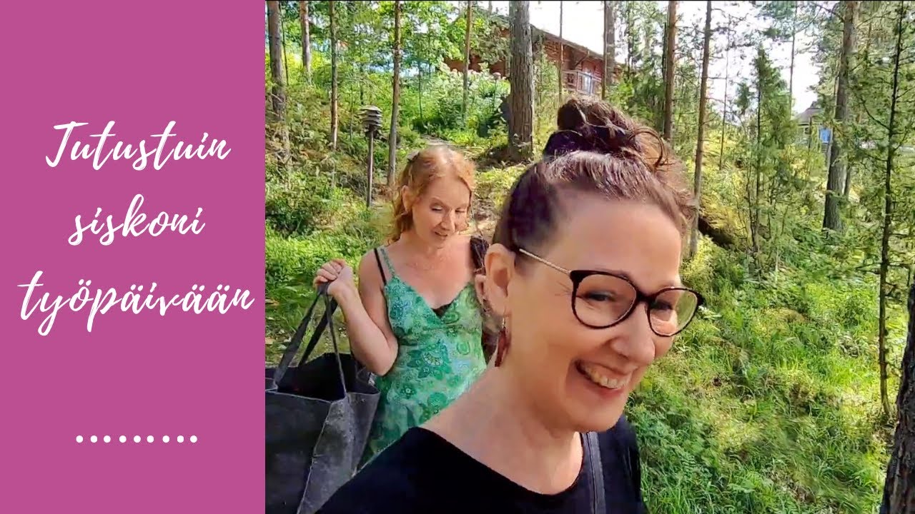 Värttinän eka keikka Sysmässä - tutustuin siskoni työpäivään // Vlogi