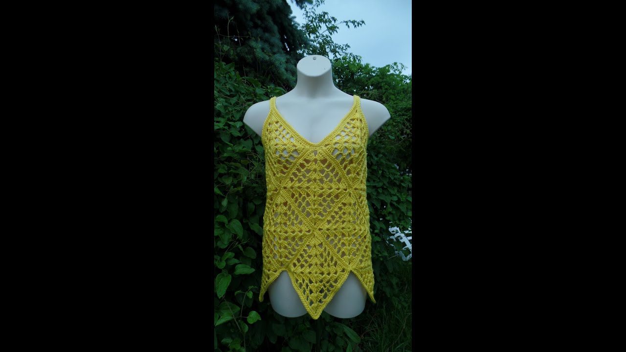 CROCHET A SUMMER TOP | SUMMER CROCHET SHIRT | BAG O DAY TUTORIAL #236