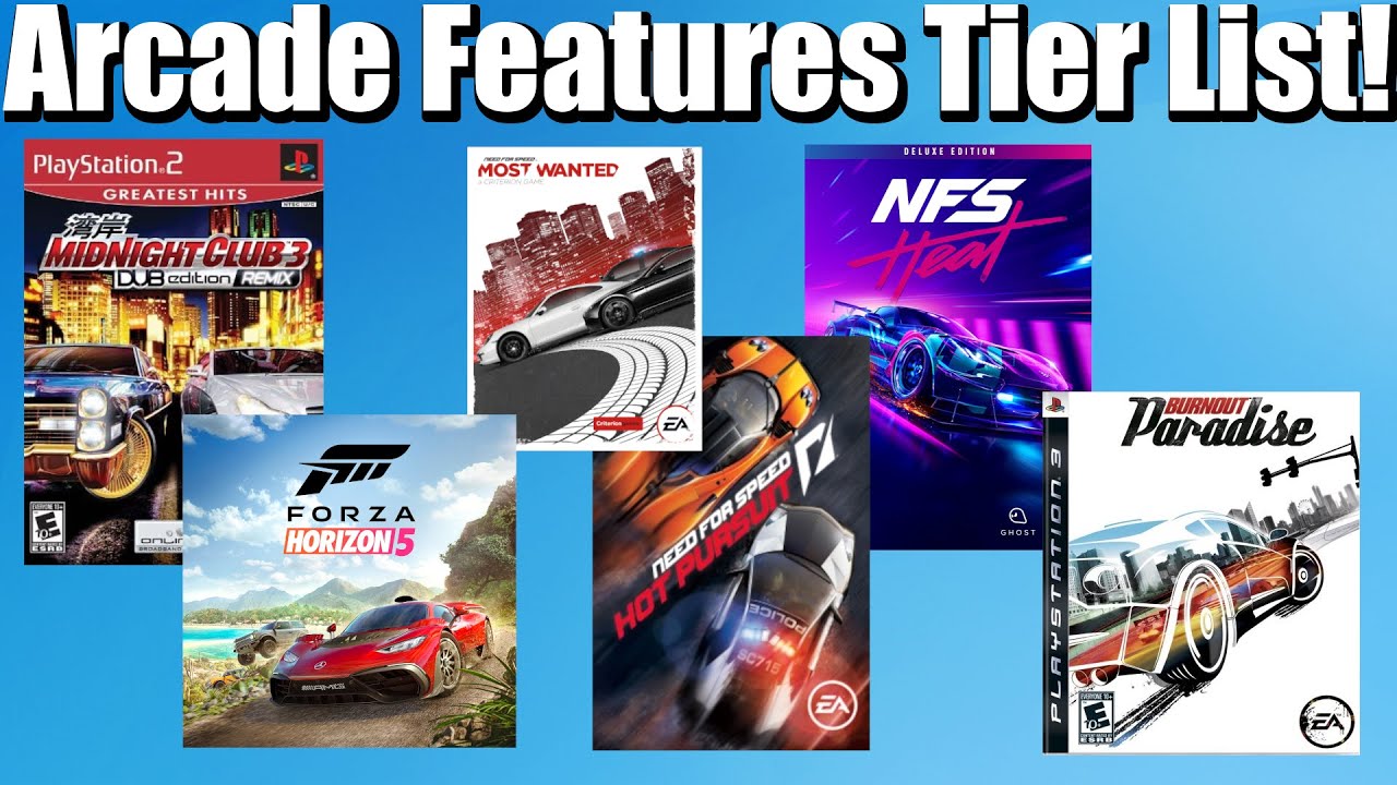 Ranking Every Racing Game Features!