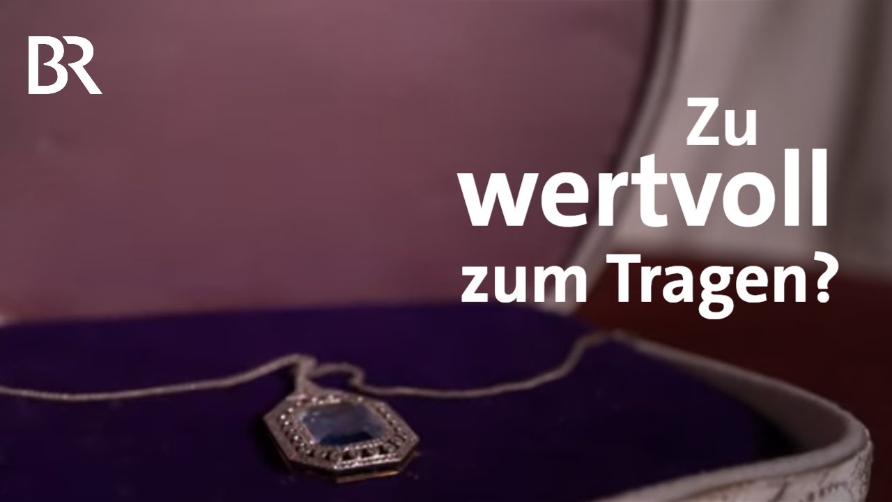 Ein blaues Wunder: Aquamarin-Anhänger | Edelstein mit Diamanten | Kunst + Krempel | BR