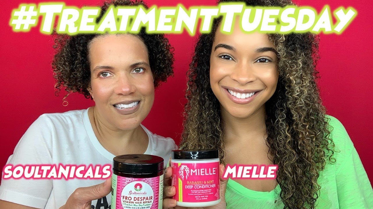 #TreatmentTuesday | Soultanicals Fro Despair and Mielle Babassu & Mint Deep Conditioner